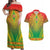 Personalized Burkina Faso African Dashiki Couples Matching Off Shoulder Maxi Dress and Hawaiian Shirt - Wonder Print Shop