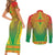 Personalized Burkina Faso African Dashiki Couples Matching Short Sleeve Bodycon Dress and Long Sleeve Button Shirt - Wonder Print Shop