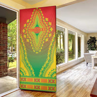 Personalized Burkina Faso African Dashiki Door Cover - Wonder Print Shop