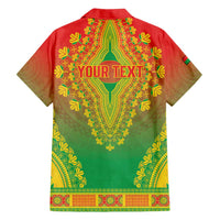 Personalized Burkina Faso African Dashiki Family Matching Long Sleeve Bodycon Dress and Hawaiian Shirt - Wonder Print Shop