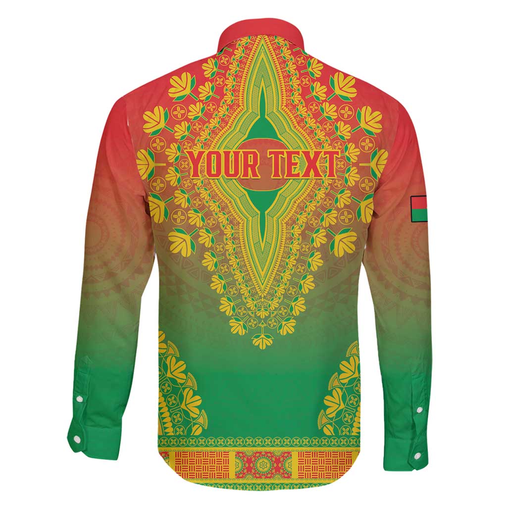 Personalized Burkina Faso African Dashiki Family Matching Long Sleeve Bodycon Dress and Hawaiian Shirt - Wonder Print Shop