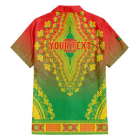 Personalized Burkina Faso African Dashiki Family Matching Short Sleeve Bodycon Dress and Hawaiian Shirt - Wonder Print Shop