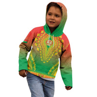 Personalized Burkina Faso African Dashiki Kid Hoodie - Wonder Print Shop