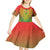 Personalized Burkina Faso African Dashiki Kid Short Sleeve Dress - Wonder Print Shop