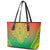 Burkina Faso African Dashiki Leather Tote Bag - Wonder Print Shop