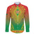 Personalized Burkina Faso African Dashiki Long Sleeve Button Shirt - Wonder Print Shop