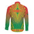 Personalized Burkina Faso African Dashiki Long Sleeve Button Shirt - Wonder Print Shop