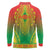 Personalized Burkina Faso African Dashiki Long Sleeve Polo Shirt - Wonder Print Shop