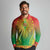 Personalized Burkina Faso African Dashiki Long Sleeve Polo Shirt - Wonder Print Shop