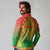 Personalized Burkina Faso African Dashiki Long Sleeve Polo Shirt - Wonder Print Shop