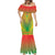 Personalized Burkina Faso African Dashiki Mermaid Dress - Wonder Print Shop