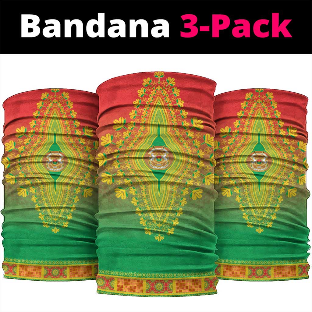 Burkina Faso African Dashiki Neck Gaiter - Wonder Print Shop
