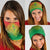 Burkina Faso African Dashiki Neck Gaiter - Wonder Print Shop