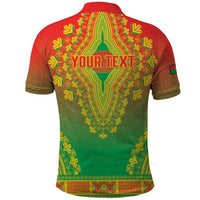 Personalized Burkina Faso African Dashiki Polo Shirt - Wonder Print Shop