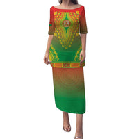 Personalized Burkina Faso African Dashiki Puletasi - Wonder Print Shop