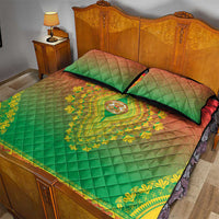 Burkina Faso African Dashiki Quilt Bed Set - Wonder Print Shop