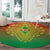 Burkina Faso African Dashiki Round Carpet - Wonder Print Shop