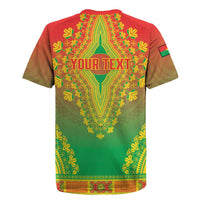 Personalized Burkina Faso African Dashiki Rugby Jersey - Wonder Print Shop
