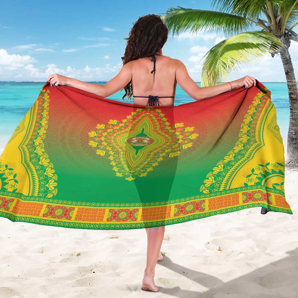 Burkina Faso African Dashiki Sarong - Wonder Print Shop