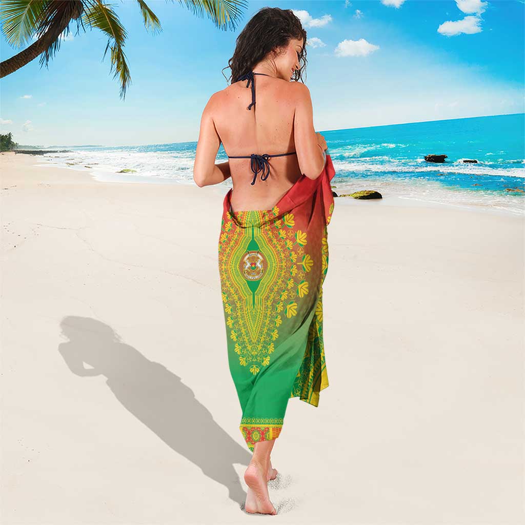 Burkina Faso African Dashiki Sarong - Wonder Print Shop