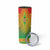 Personalized Burkina Faso African Dashiki Skinny Tumbler - Wonder Print Shop
