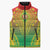 Personalized Burkina Faso African Dashiki Sleeveless Puffer Jacket - Wonder Print Shop