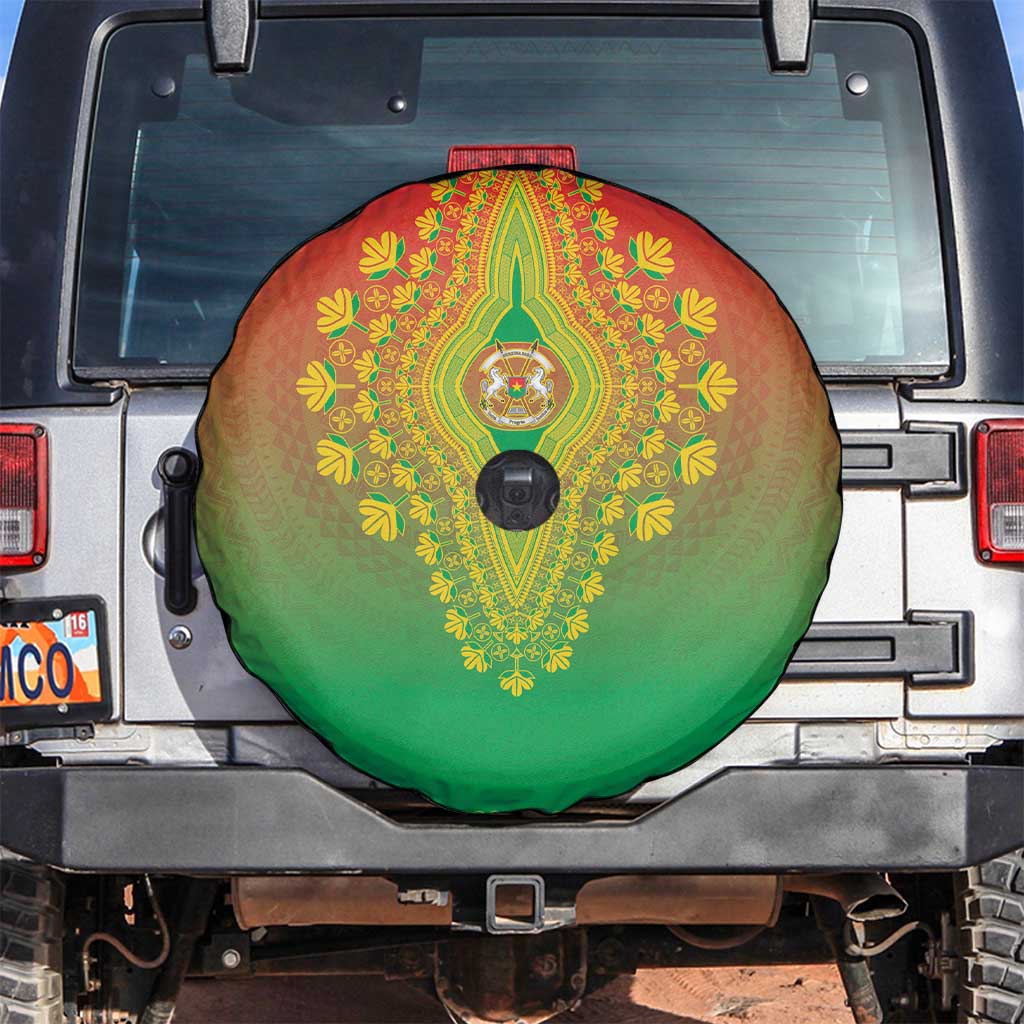 Burkina Faso African Dashiki Spare Tire Cover - Wonder Print Shop