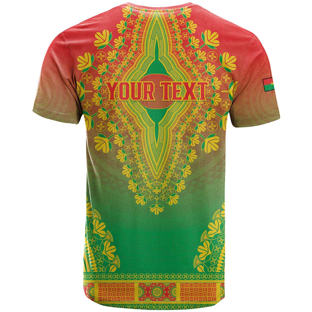 Personalized Burkina Faso African Dashiki T Shirt - Wonder Print Shop