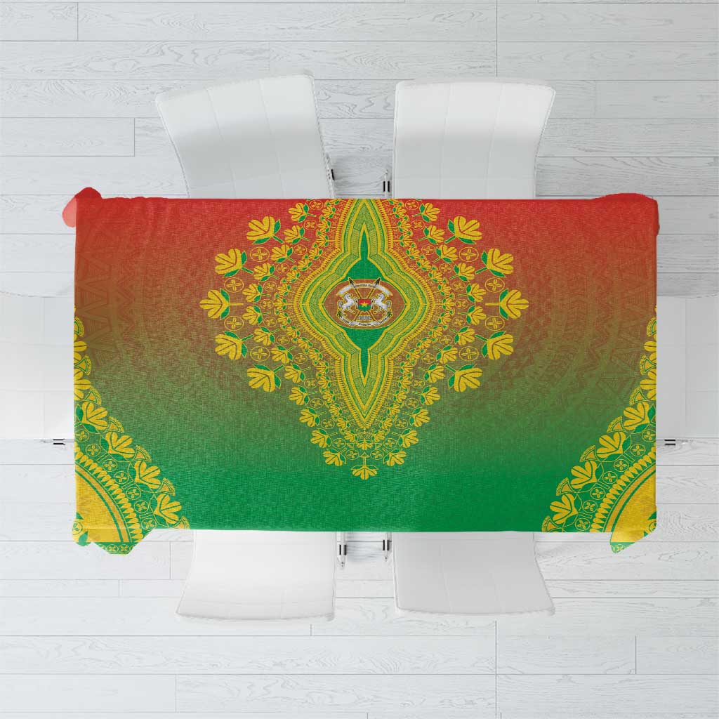 Burkina Faso African Dashiki Tablecloth - Wonder Print Shop