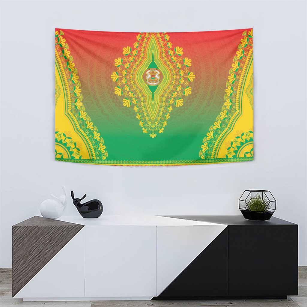Burkina Faso African Dashiki Tapestry - Wonder Print Shop