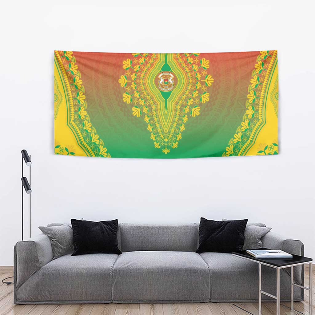 Burkina Faso African Dashiki Tapestry - Wonder Print Shop