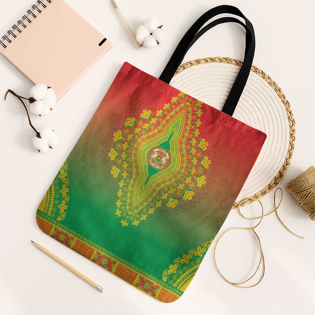 Burkina Faso African Dashiki Tote Bag - Wonder Print Shop