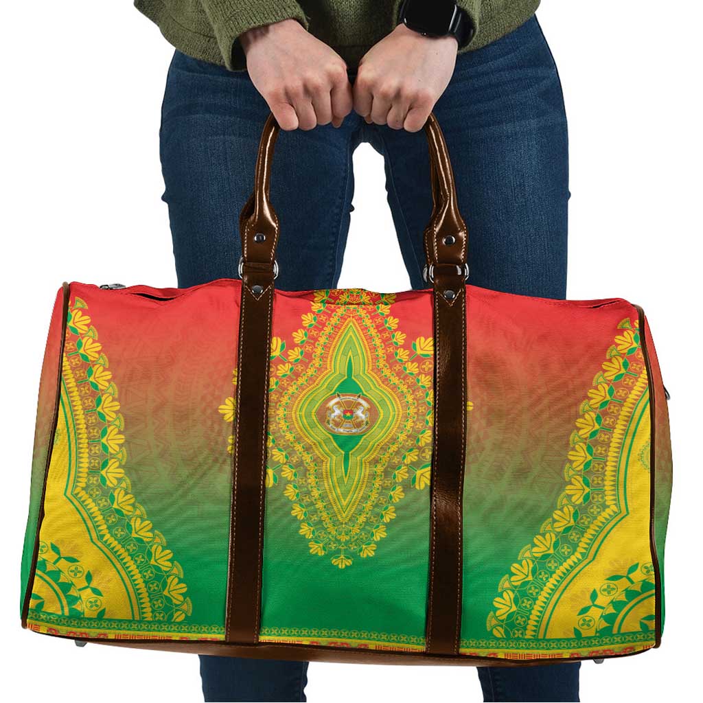 Burkina Faso African Dashiki Travel Bag - Wonder Print Shop
