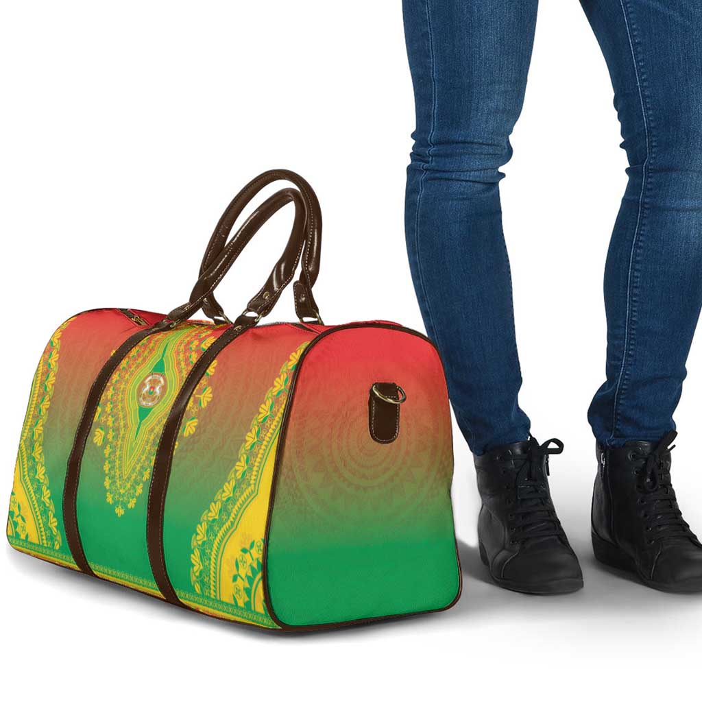 Burkina Faso African Dashiki Travel Bag - Wonder Print Shop