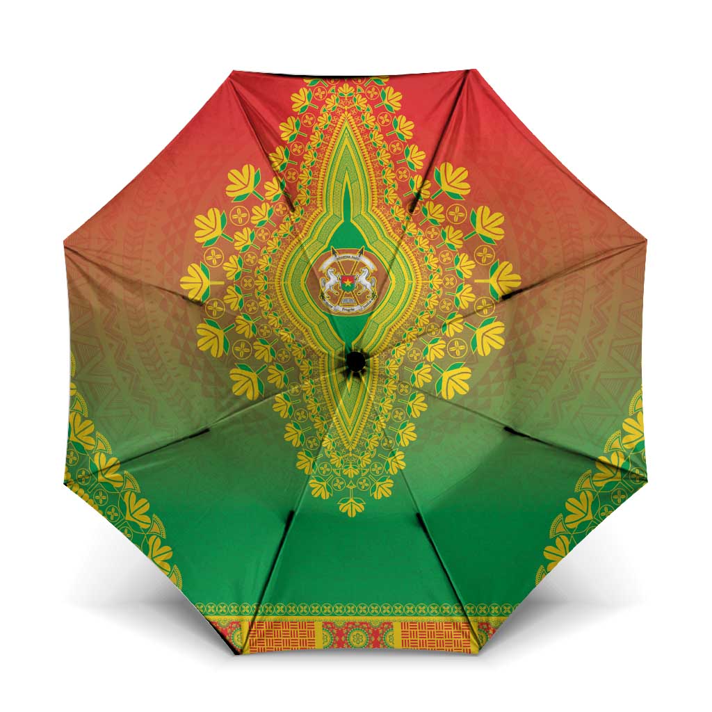 Burkina Faso African Dashiki Umbrella - Wonder Print Shop