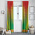 Burkina Faso African Dashiki Window Curtain - Wonder Print Shop