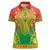 Personalized Burkina Faso African Dashiki Women Polo Shirt - Wonder Print Shop
