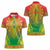Personalized Burkina Faso African Dashiki Women Polo Shirt - Wonder Print Shop