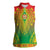 Personalized Burkina Faso African Dashiki Women Sleeveless Polo Shirt - Wonder Print Shop
