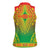 Personalized Burkina Faso African Dashiki Women Sleeveless Polo Shirt - Wonder Print Shop