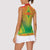 Personalized Burkina Faso African Dashiki Women Sleeveless Polo Shirt - Wonder Print Shop