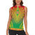 Personalized Burkina Faso African Dashiki Women Sleeveless Polo Shirt - Wonder Print Shop