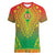 Personalized Burkina Faso African Dashiki Women V-Neck T-Shirt - Wonder Print Shop