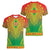 Personalized Burkina Faso African Dashiki Women V-Neck T-Shirt - Wonder Print Shop