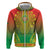 Personalized Burkina Faso African Dashiki Zip Hoodie - Wonder Print Shop