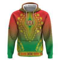 Personalized Burkina Faso African Dashiki Zip Hoodie - Wonder Print Shop