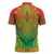Personalized Burkina Faso African Dashiki Zipper Polo Shirt - Wonder Print Shop