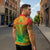 Personalized Burkina Faso African Dashiki Zipper Polo Shirt - Wonder Print Shop
