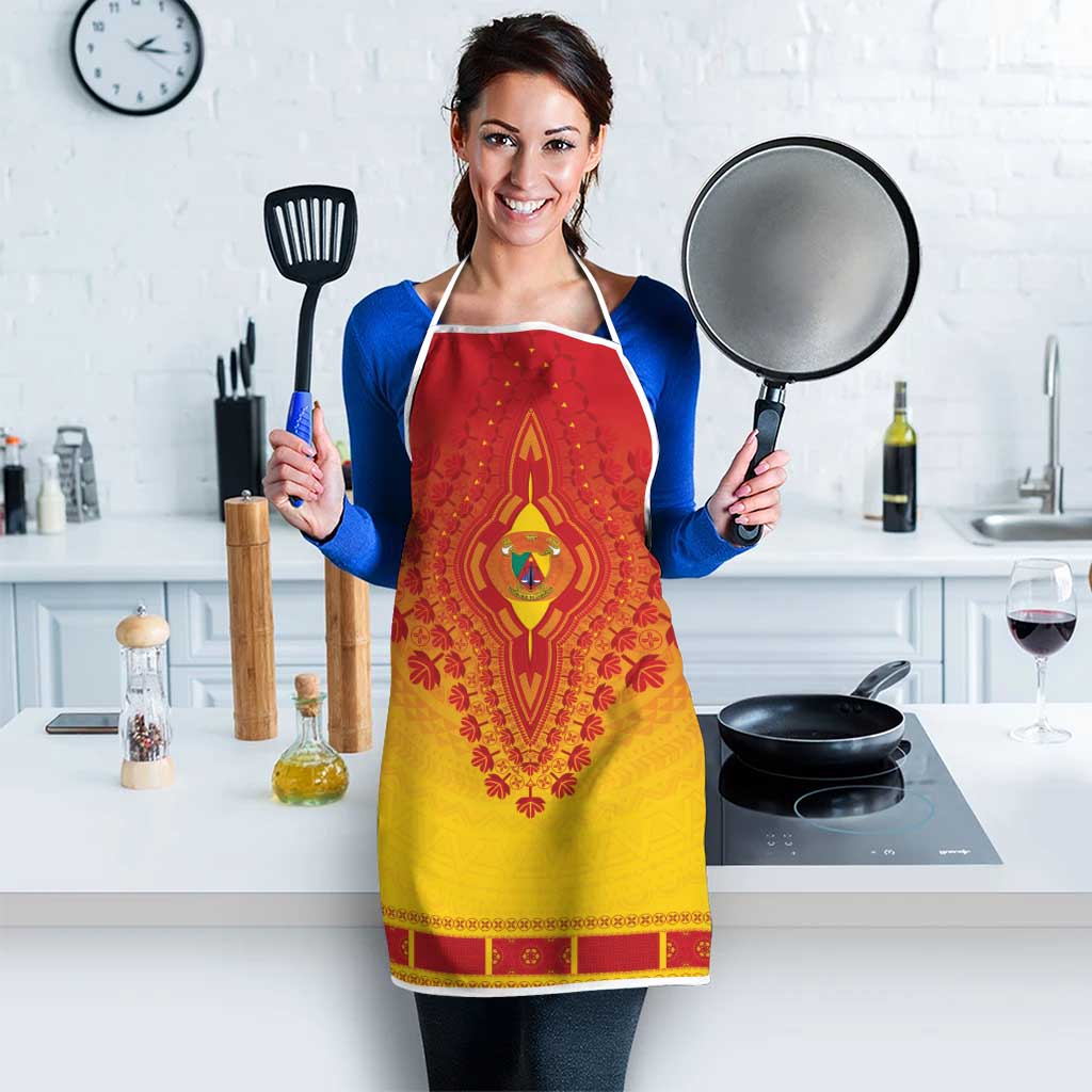Cameroon African Dashiki Apron - Wonder Print Shop