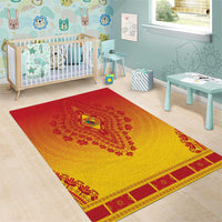 Cameroon African Dashiki Area Rug - Wonder Print Shop
